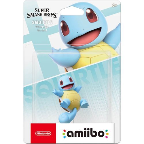 Nintendo amiibo Figure (Squirtle - Super Smash Bros. Series) - Blue WORLDWIDE DELIVERY
