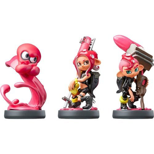  Nintendo - amiibo Figure 3-Pack (Splatoon Octoling: Octoling Girl, Octoling Boy, and Octoling Octopus)