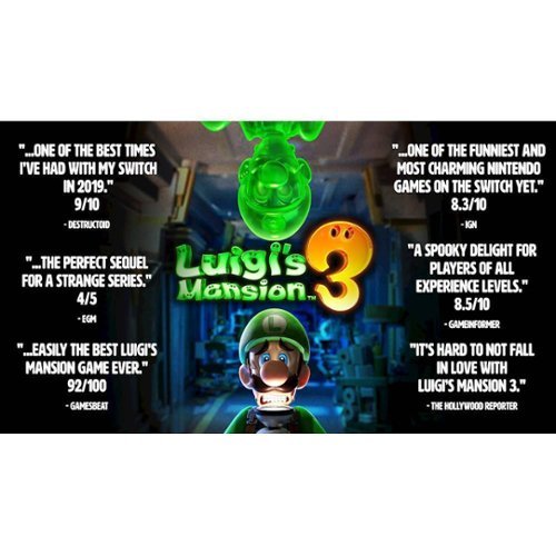 Nintendo Luigi's Mansion 3 - Nintendo Switch BUY IN SAUDI ARABIA