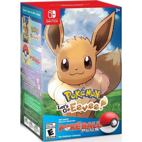  Pokémon: Let's Go, Eevee! Poké Ball Plus Bundle - Nintendo Switch