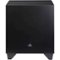 MartinLogan - Dynamo 1100X 12" 1300W Sealed, Powered Subwoofer, with Sub Control App and Wireless Ready - Satin Black-Front_Standard