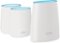 NETGEAR - Orbi AC2200 Tri-Band Mesh Wi-Fi System (3-pack) - White-Angle_Standard
