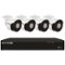 Night Owl - 8-Channel, 4-Camera Indoor/Outdoor Wired 4k 2TB NVR Surveillance System - Black/White-Front_Standard
