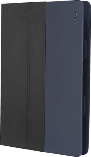 Targus - Fit-N-Grip Folio Case for Most 10" Tablets - Black