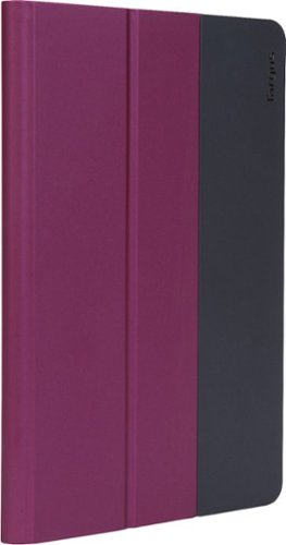 Targus - Fit-N-Grip Folio Case for Most 8" Tablets - Purple