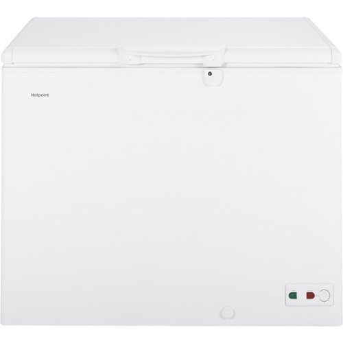 Hotpoint - 9.4 Cu. Ft. Chest Freezer with Manual Defrost - White