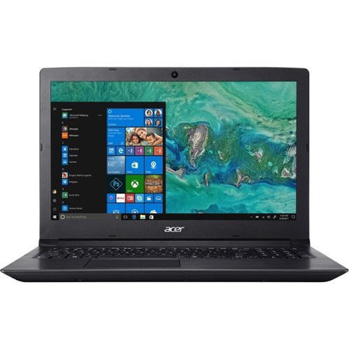 Acer - Aspire 3 15.6" Laptop - AMD Ryzen 7 - 8GB Memory - AMD Radeon RX Vega 10 - 256GB Solid State Drive - Obsidian Black-Front_Standard 