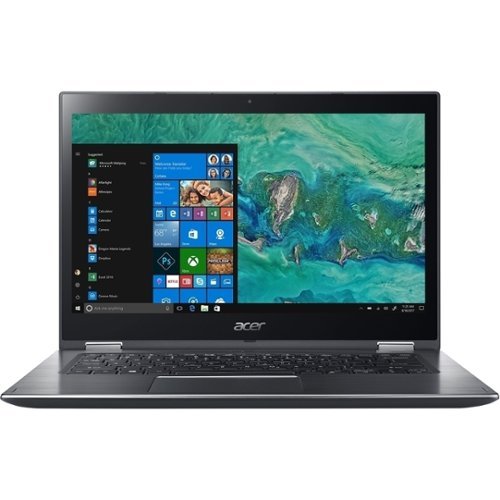Acer - Spin 3 2-in-1 14" Touch-Screen Laptop - Intel Core i5 - 8GB Memory - 1TB Hard Drive - Steel Gray