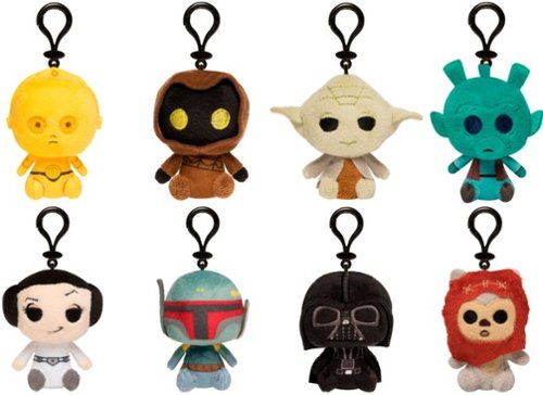  Funko - Mystery Minis Star Wars Classic Plush Keychain - Blind Box - Multi
