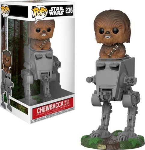  Funko - POP Deluxe: Star Wars Chewbacca in AT-ST