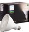 Philips - Outdoor Hue PAR-38 Smart LED Bulb - White-Front_Standard