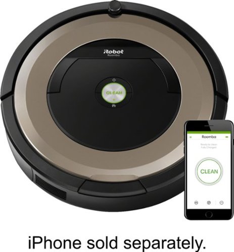  iRobot - Roomba 891 App-Controlled Self-Charging Robot Vacuum - Champagne