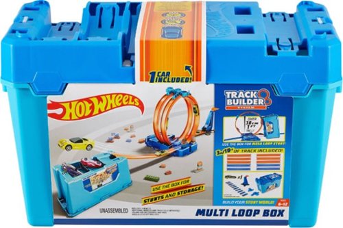  Hot Wheels - Track Builder Stunt Box - Multi