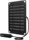 Renogy - E.FLEX 5W Portable Solar Panel with 2500 mAh Power Bank - Black-Front_Standard