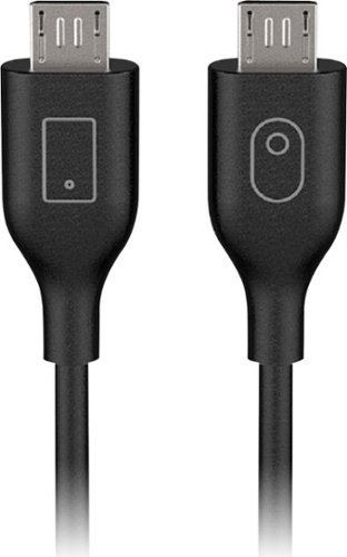 Rylo - 1' Micro-USB-to-Micro-USB Cable - Black-Angle_Standard 