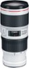Canon - EF70-200mm F4.0 L IS II USM Optical Telephoto Zoom Lens for EOS DSLR Cameras - White-Front_Standard
