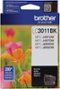 Brother - LC3011BKS Standard-Yield Ink Cartridge - Black-Front_Standard