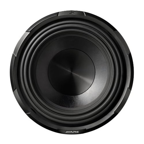 Alpine - X-Series 10" Dual-Voice-Coil 4-Ohm Subwoofer - Black-Front_Standard 