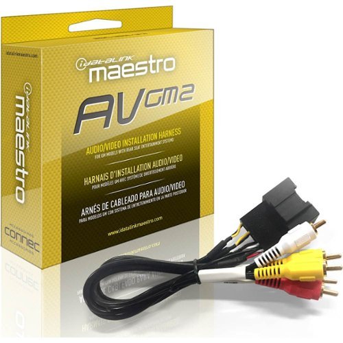 Maestro Audio/Video Installation Harness for Select 2012-2014 GM Trucks and SUVs - Black WORLDWIDE DELIVERY