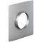 6" Round Front Plate for Select Bosch Range Hood Blowers - Gray-Angle_Standard