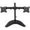 Diamond Ergo - Elite Series Articulating Dual Monitor Table Top Mount - Black-Front_Standard