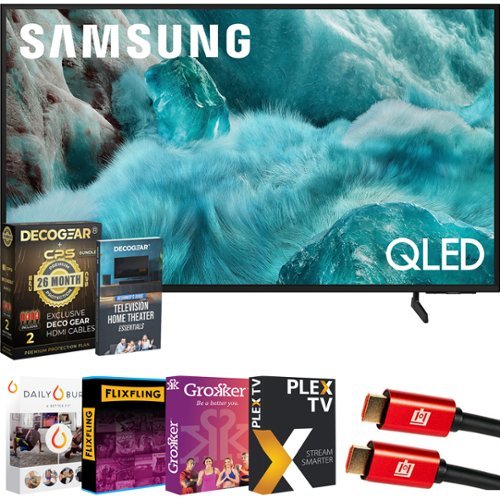 Samsung - 43" QLED Q7F 4K Vision AI Smart TV (2025) + Extended Protection Plan-Front_Standard 