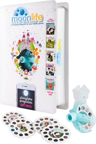  Moonlite - Gift Pack Storybook Projector for Most Smartphones - Multi