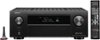 Denon - AVR-X4500H Receiver - 8 HDMI In /3 Out, 9.2 Channel 125 W/Ch | Dolby Surround Sound, Music Streaming + HEOS - Black-Front_Standard