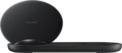  Samsung - 7.5W Wireless Charger Duo - Black