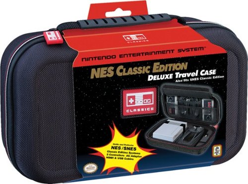  Nintendo - Deluxe Travel Case for NES Classic Edition - Black