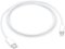 Apple - 3.3' USB Type C-to-Lightning Charging Cable - White-Front_Standard 
