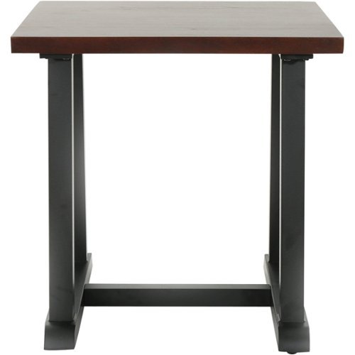Noble House - Sumner Accent Table - Dark Walnut