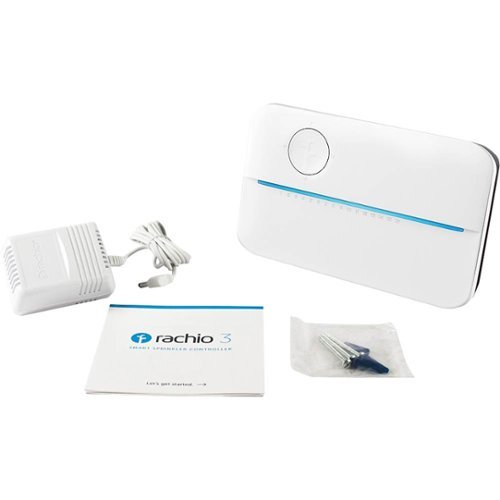 Rachio 16-zone 3rd Generation Smart Sprinkler Controller - White GLOBAL SHIPPING