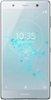 Sony - XPERIA XZ2 Premium with 64GB Memory Cell Phone (Unlocked) - Chrome Silver-Front_Standard