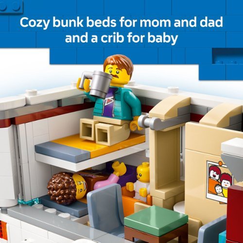 LEGO City Holiday Adventure Camper Van Building Toy Set 60454 WORLDWIDE DELIVERY