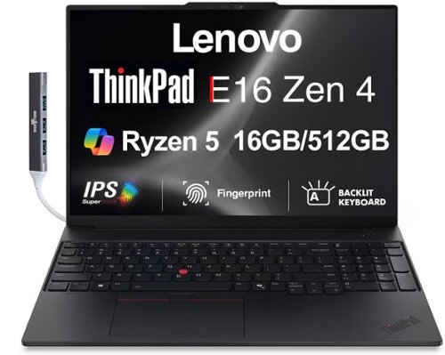 Lenovo Upgraded ThinkPad E16 Laptop 16.0 WUXGA (AMD Ryzen 5 230