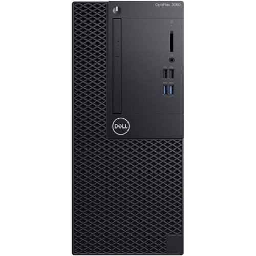 Dell - OptiPlex Desktop - Intel Core i3 - 4GB Memory - 500GB Hard Drive - Black-Front_Standard 