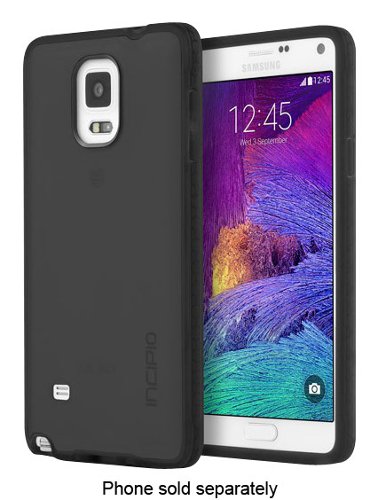  Incipio - Octane Case for Samsung Galaxy Note 4 Cell Phones - Translucent Black