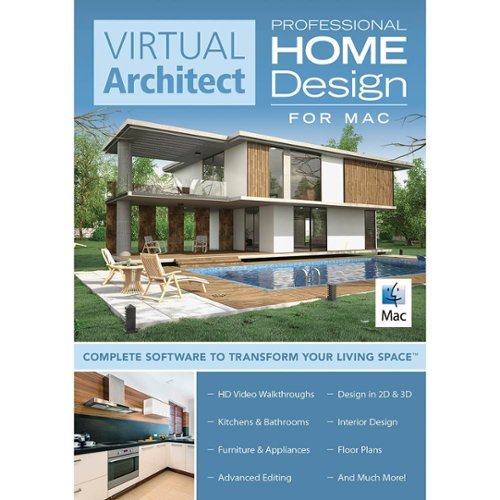 Avanquest - Virtual Architect Professional Home Design 8.0 - Mac OS [Digital]-Front_Standard 