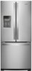 Whirlpool - 19.7 Cu. Ft. French Door Refrigerator - Stainless Steel-Front_Standard 
