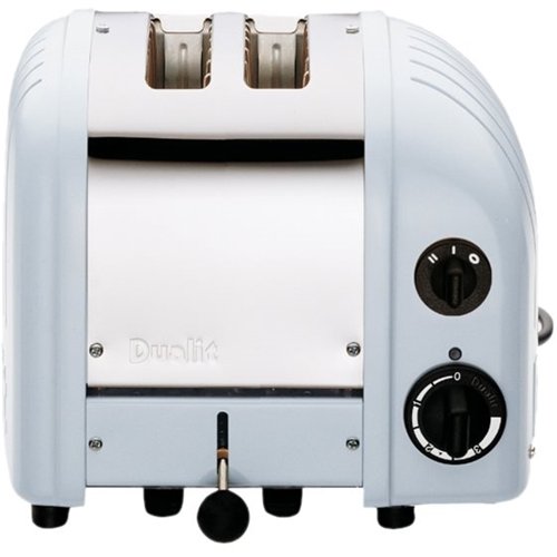 Dualit - NewGen 2-Slice Extra-Wide-Slot Toaster - Glacier Blue-Front_Standard 