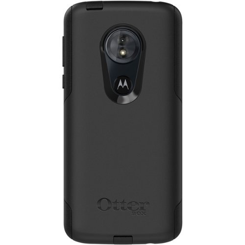 OtterBox - Commuter Case for Motorola Moto G6 Play - Black-Front_Standard 