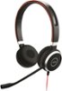 Jabra - Evolve 40 Stereo On-Ear Headset - Black-Front_Standard