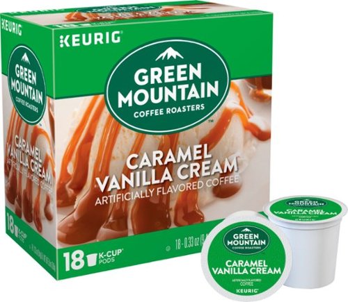  Green Mountain Coffee - Caramel Vanilla Cream K-Cup Pods (18-Pack)