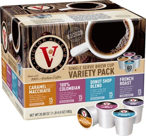  Victor Allen's - Variety Pack Coffee Pods (60-Pack)