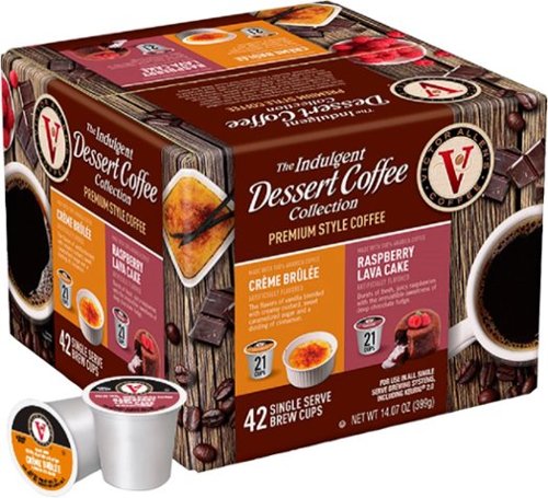  Victor Allen's - The Indulgent Dessert Collection Premium Style Coffee Pods (42-Pack)