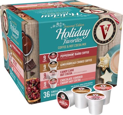  Victor Allen's - Seasonal Edition Holiday Favorites Coffee Pods (36-Pack)