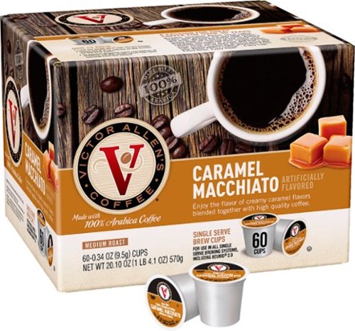  Victor Allen's - Caramel Macchiato Coffee Pods (60-Pack)