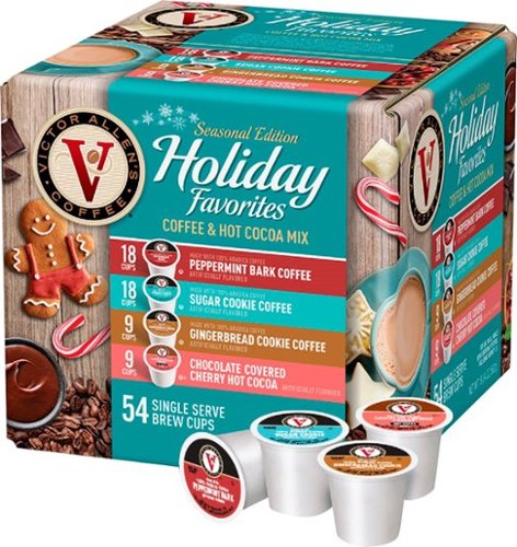  Victor Allen's - Seasonal Edition Holiday Favorites Coffee Pods (54-Pack)