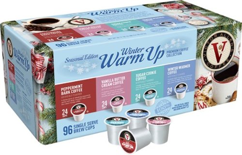  Victor Allen's - Seasonal Edition Winter Warm Up Premium Collection Coffee Pods (96-Pack)